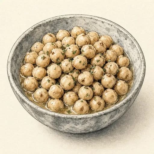 Chickpeas, cooked