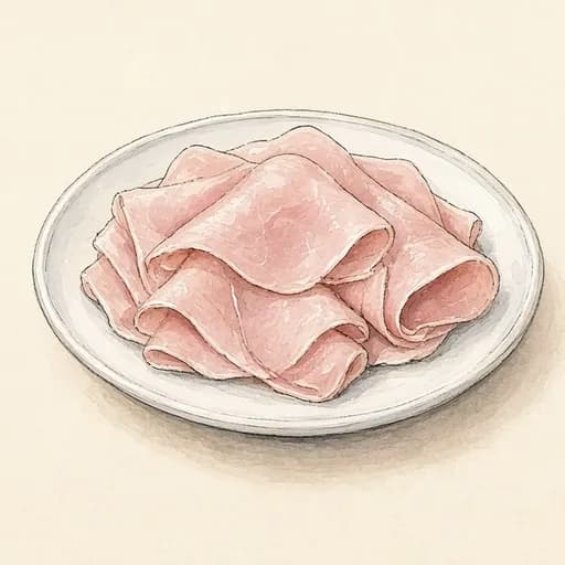 Deli ham, lean