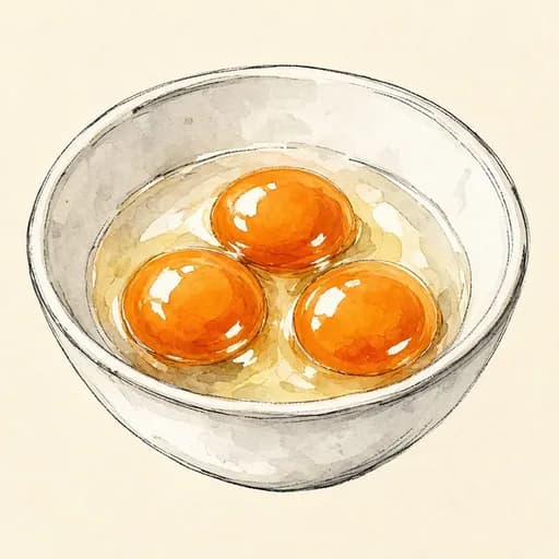 Egg yolks