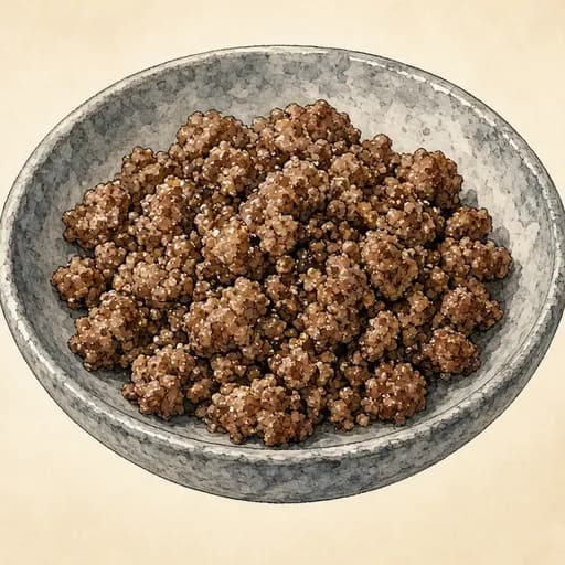 Ground beef 90/10, cooked