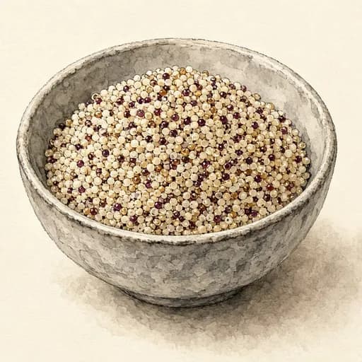 Quinoa, cooked