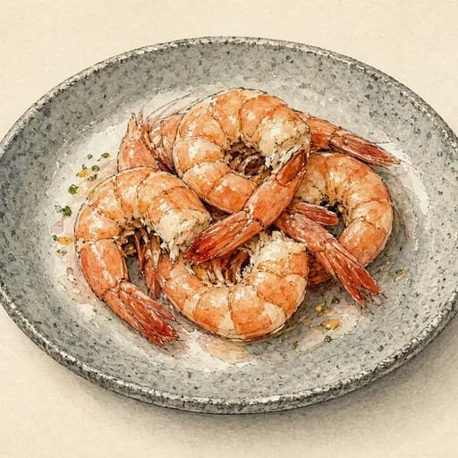 Shrimp, cooked