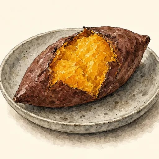 Sweet potato, baked