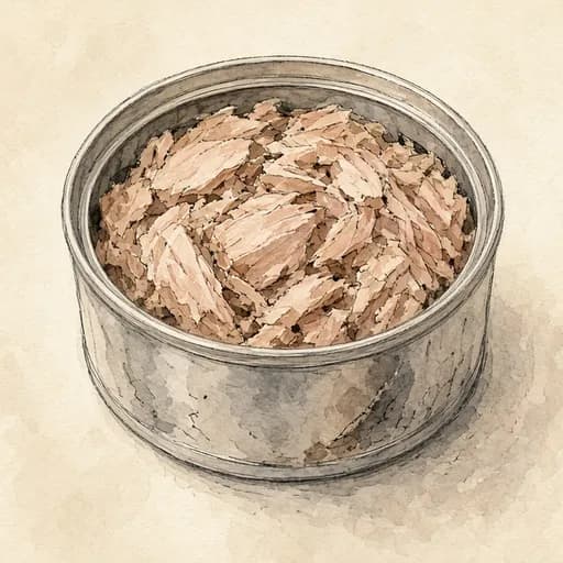 Tuna, canned in water
