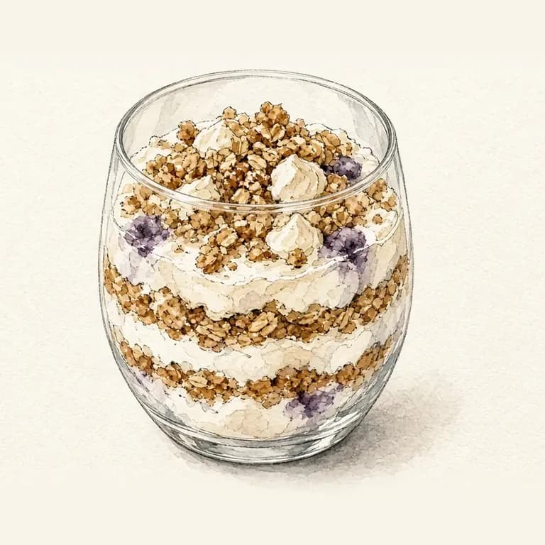 Protein cheesecake parfait