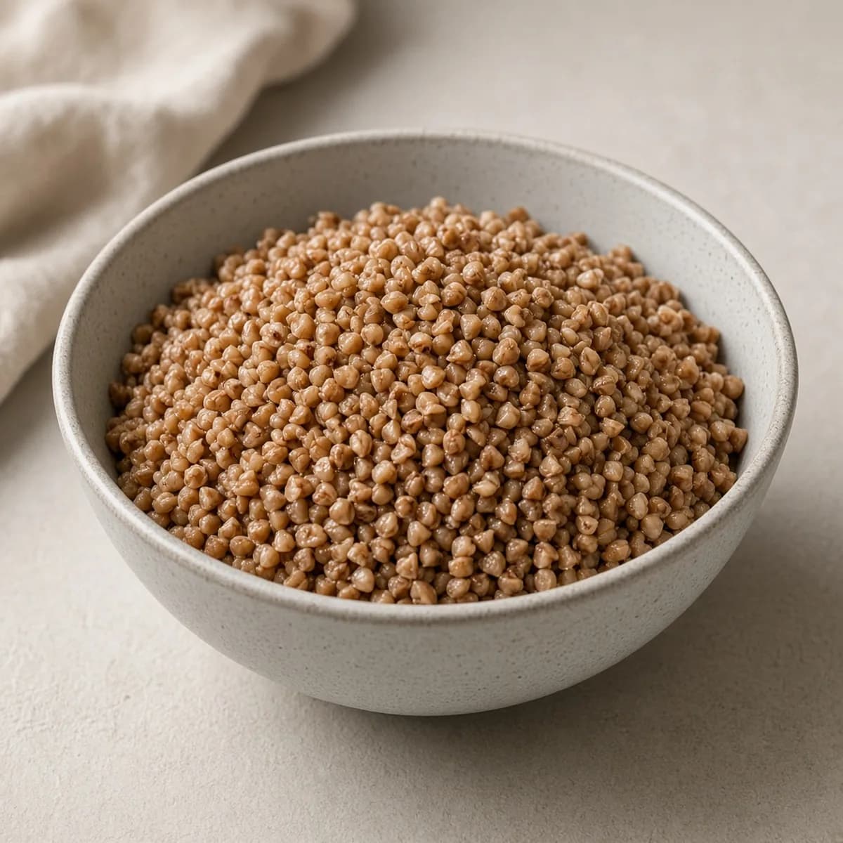 Buckwheat groats, cooked