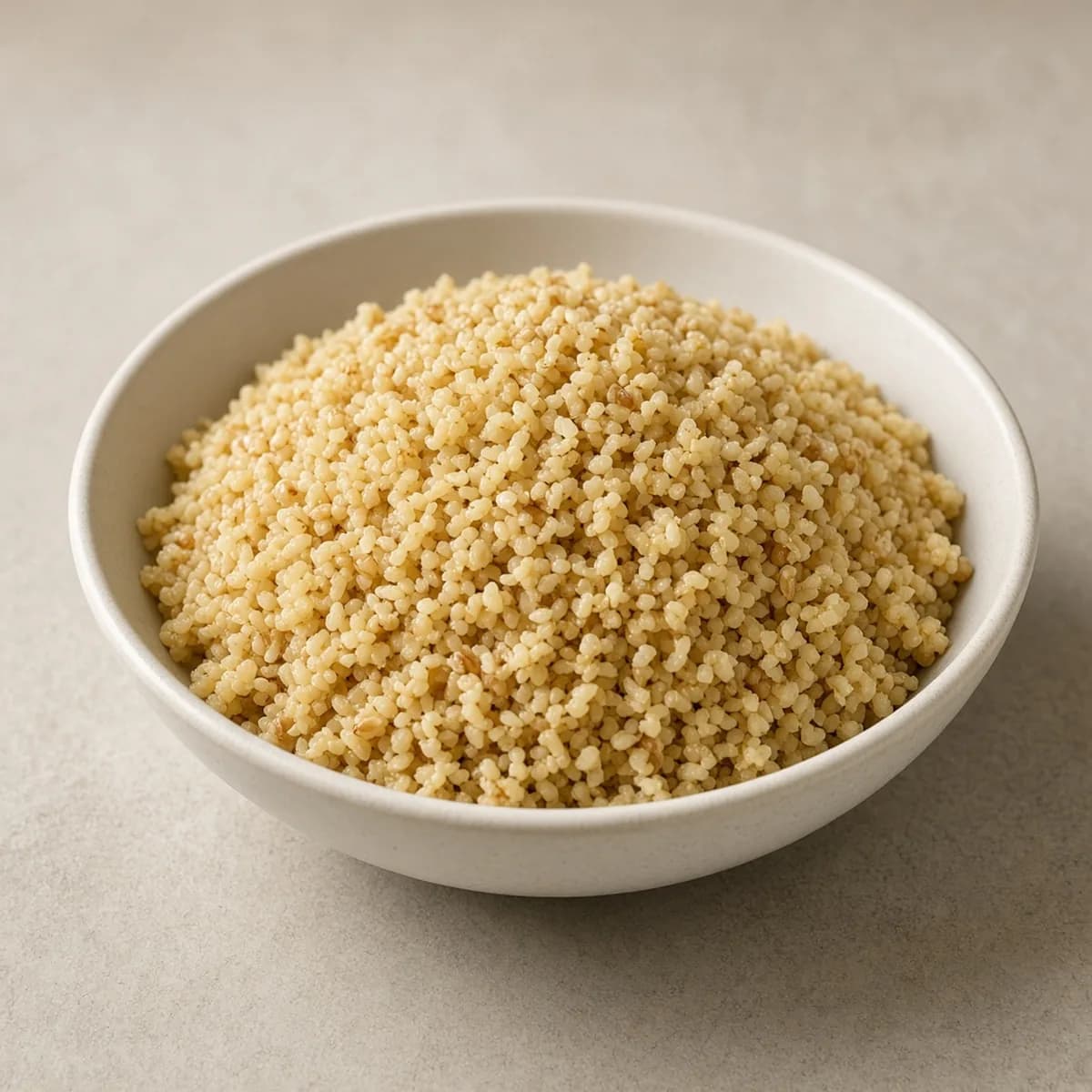 Bulgur, cooked
