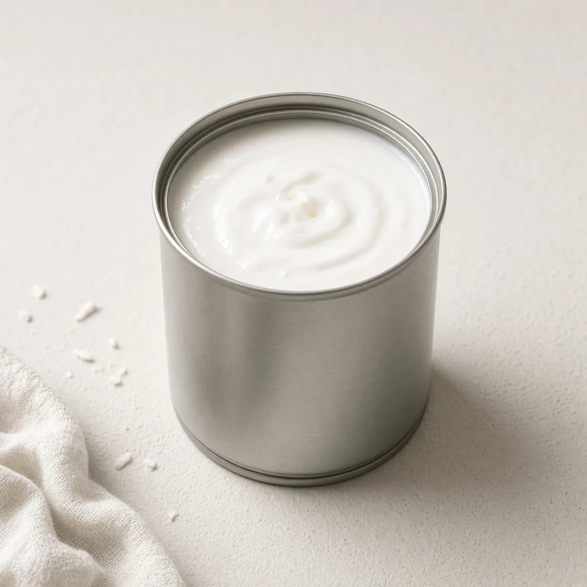 Coconut milk, canned