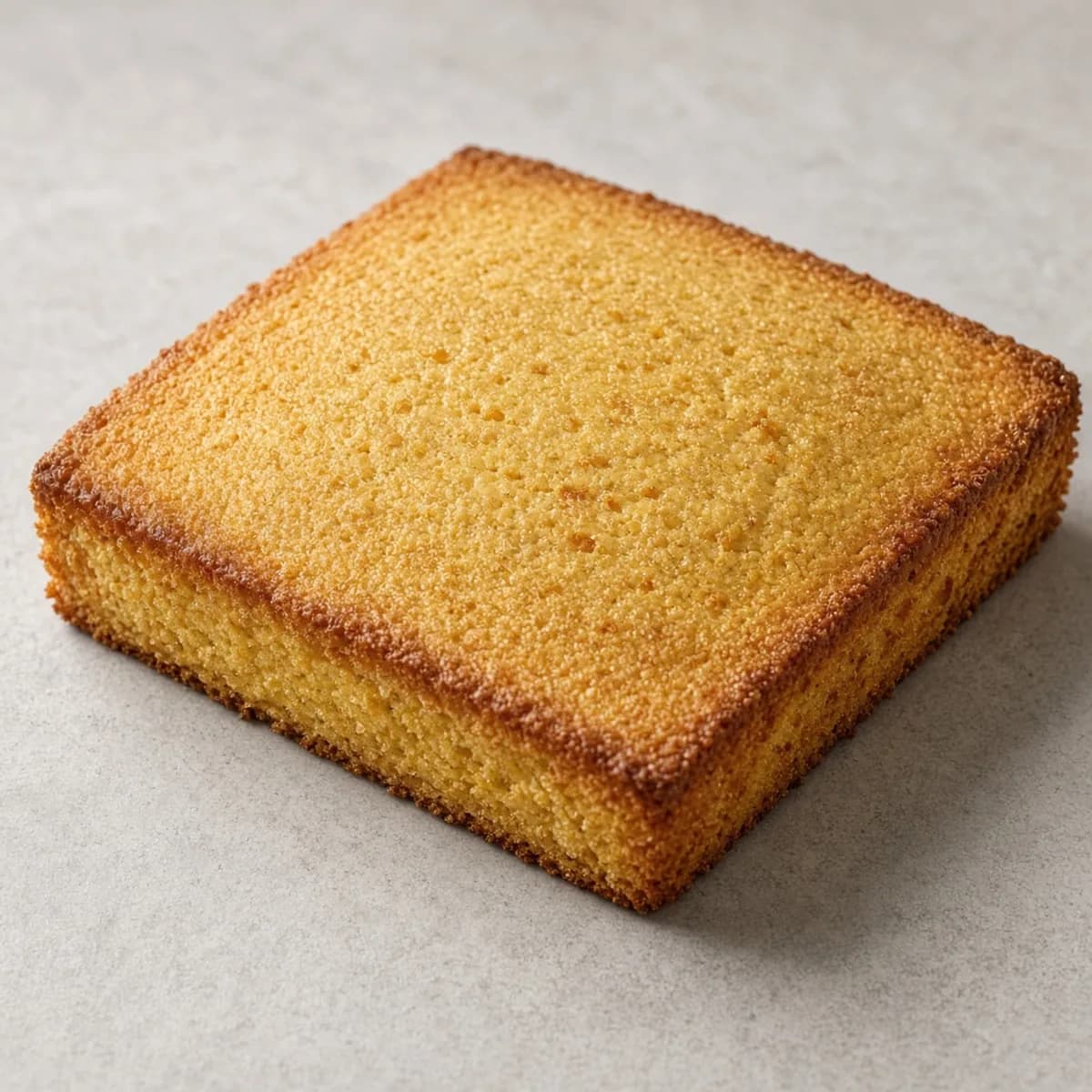 Cornbread, baked