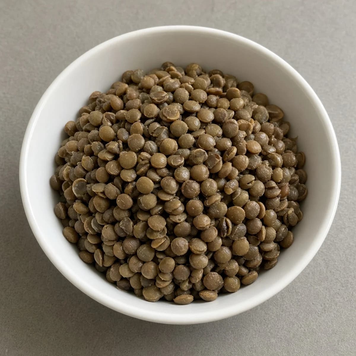Dried lentils