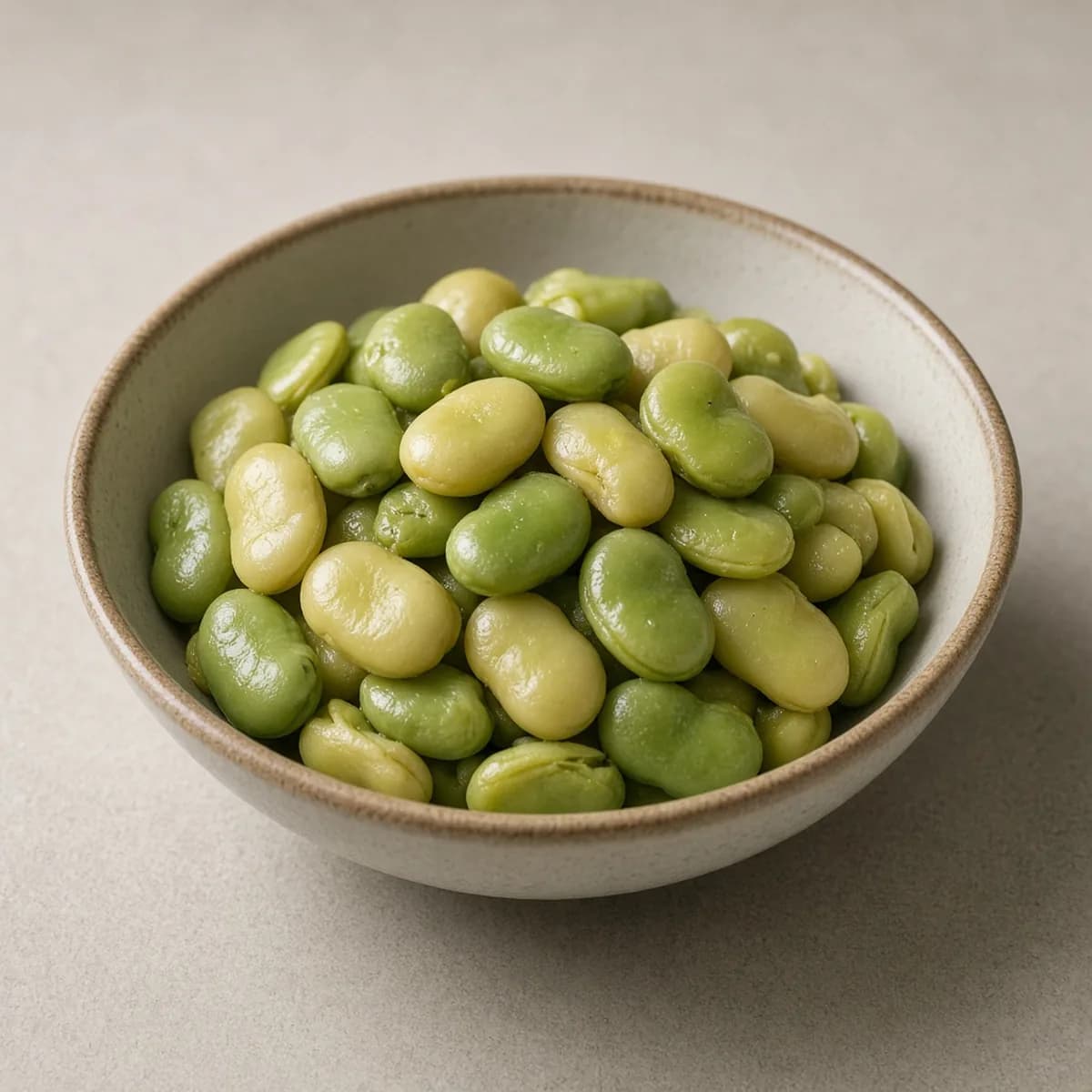 Fava beans, cooked