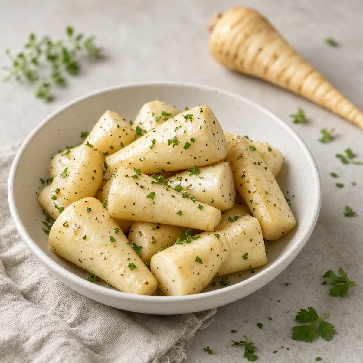Parsnip, boiled
