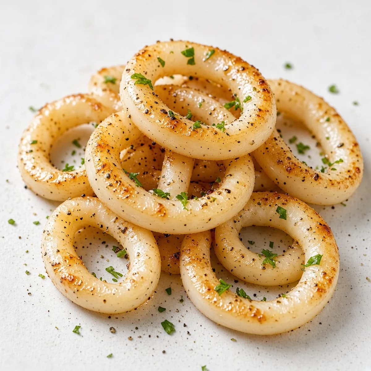 Squid, cooked