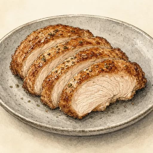Turkey breast, roasted