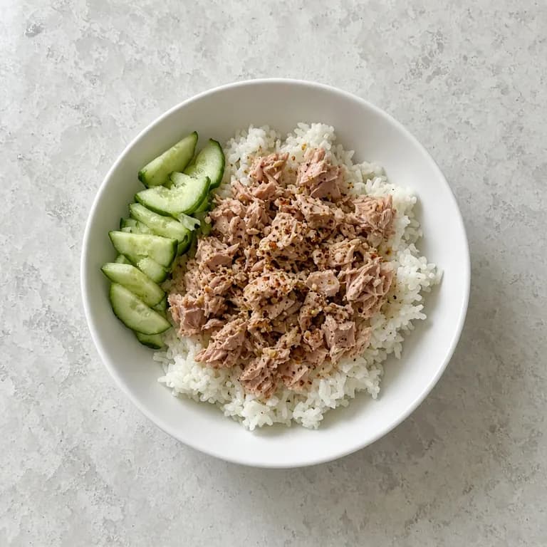 Tuna and rice bowl