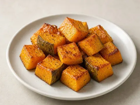 Butternut squash, roasted illustration