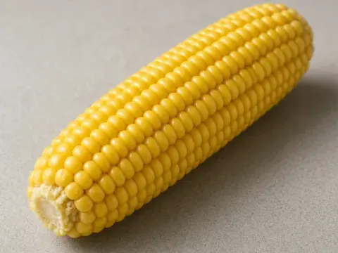 Corn, boiled illustration