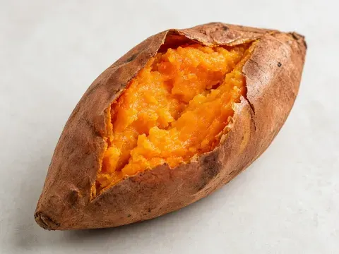 Sweet potato, baked illustration